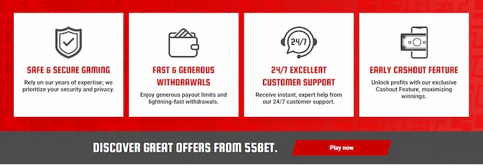 55Bet Casino category